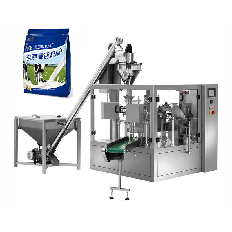 Augar rotary Milk powder premade bag packing machine