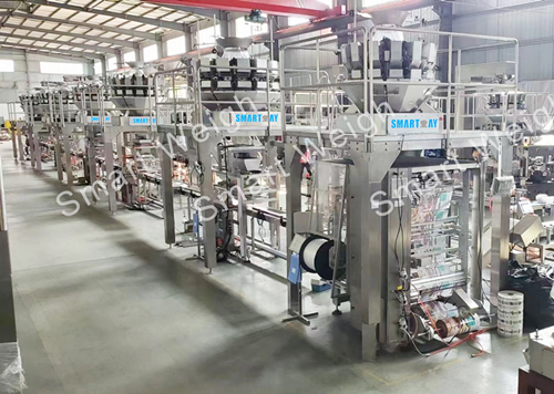 Smart weigh packaging machine